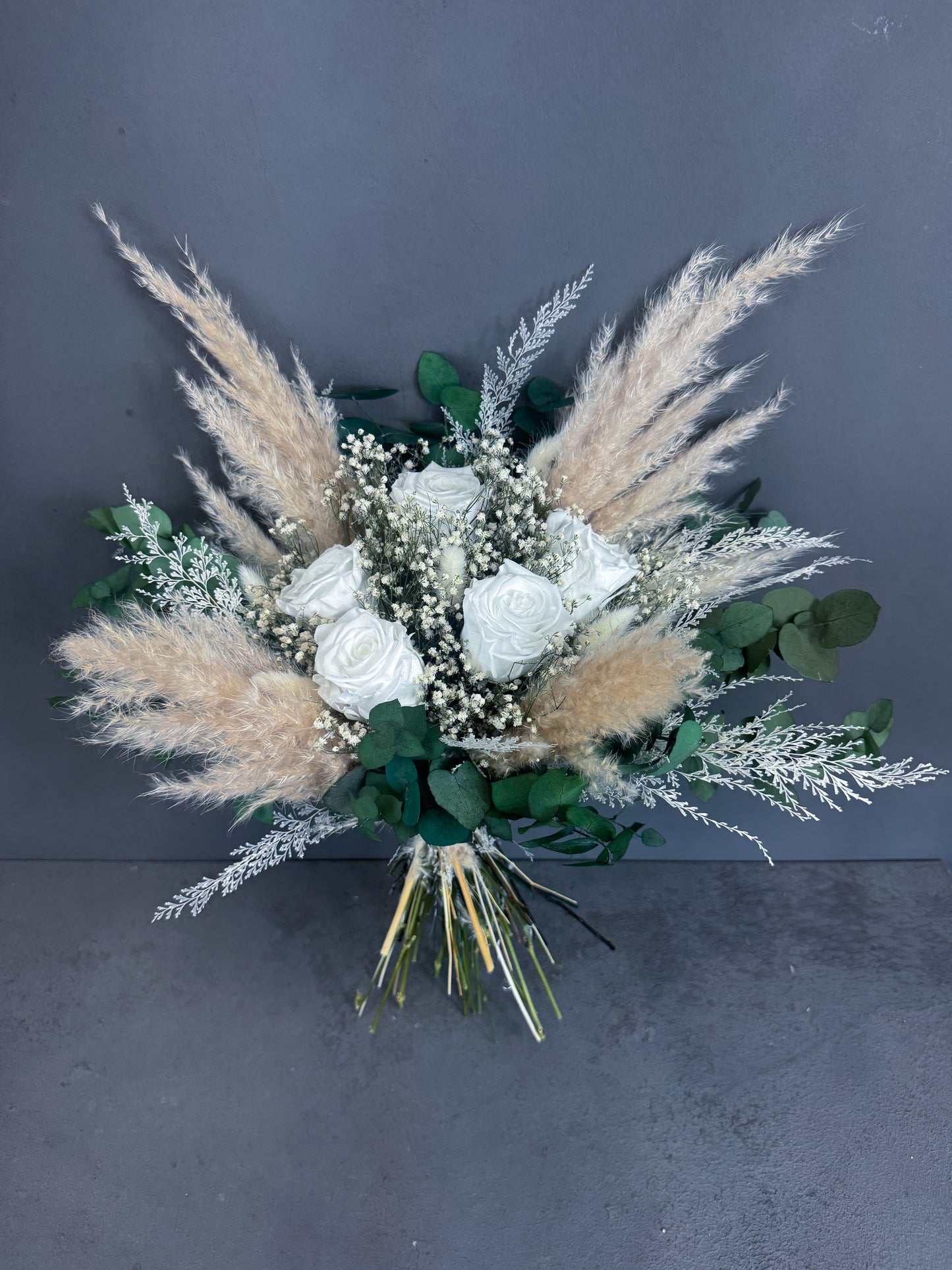 Darcy Dried Flower Bridal Bouquet