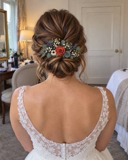 Mae dried flower comb
