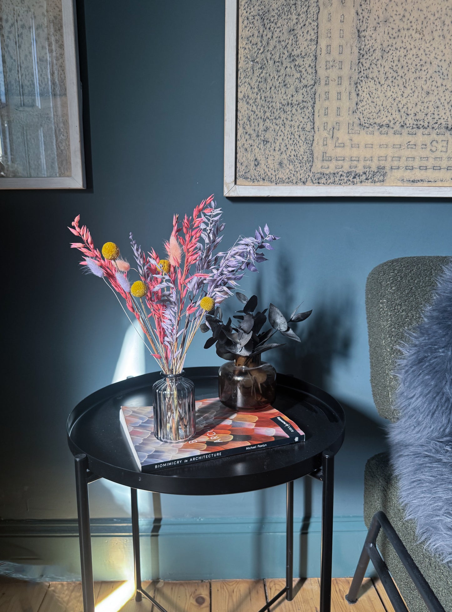 Cecily dried flower mini arrangement