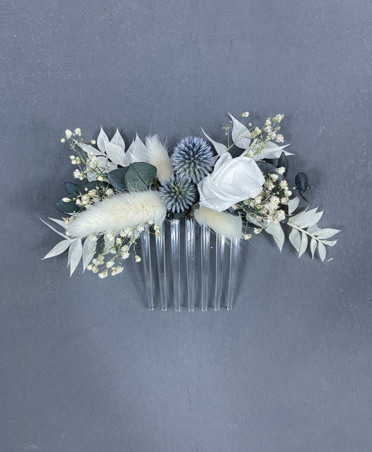 Laurel dried flower comb