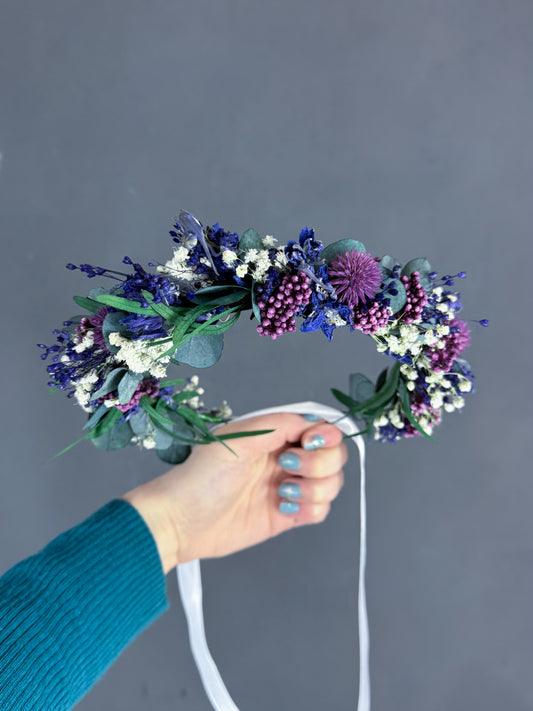 Amalie dried flower crown