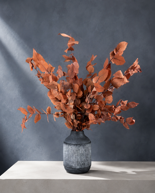 Preserved Eucalyptus Bouquet - Orange