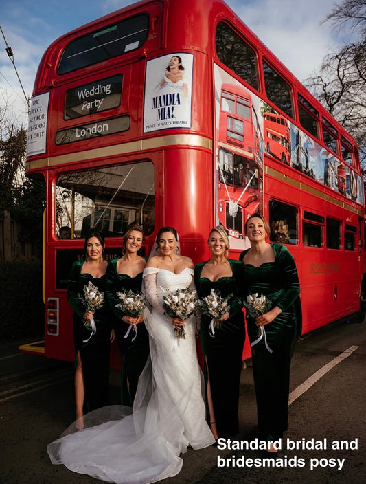 Laurel Dried Flower Bridal Bouquet
