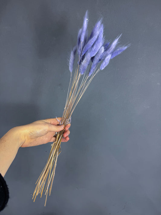 Bunny tails - purple