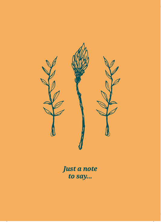 'Just a Note To Say' Gift Card