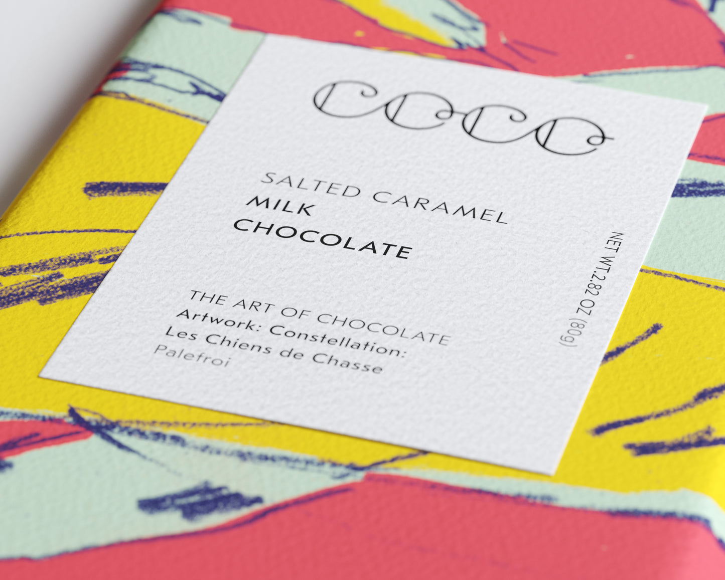 Coco Chocolatier Salted Caramel Chocolate Bar