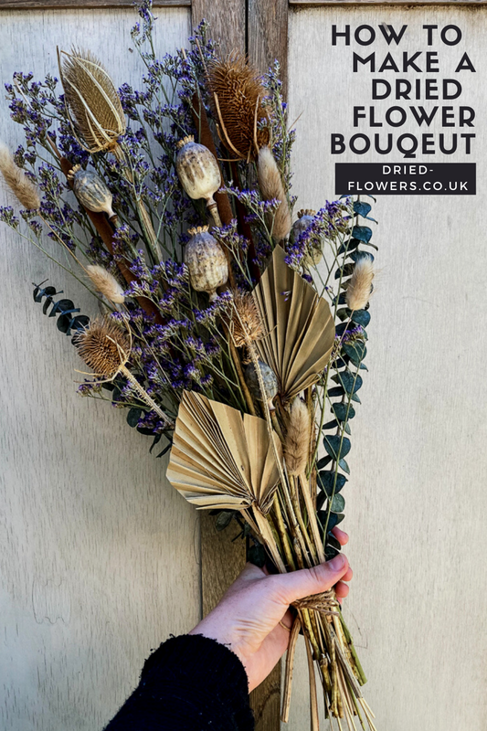 How to Make a Dried Flower Bouquet in 10 simple steps