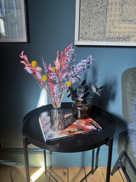 Cecily dried flower bud arrangement