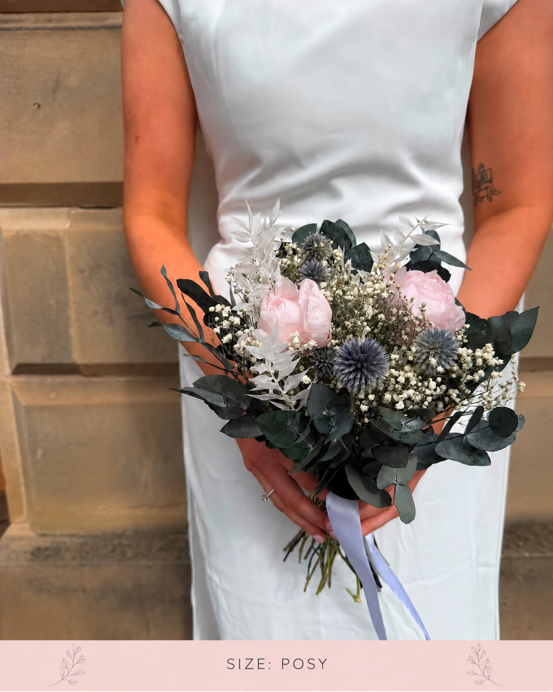 Preserved Peony Bridal Bouquet