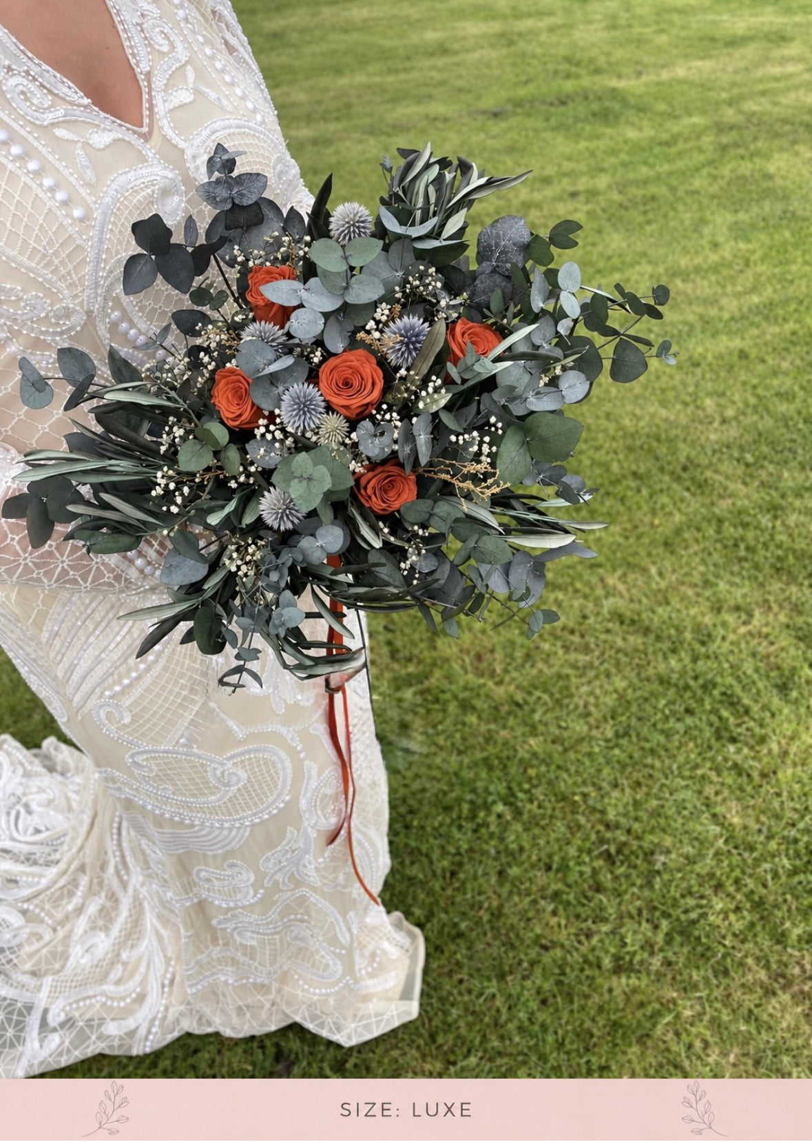 Penny preserved bridal bouquet