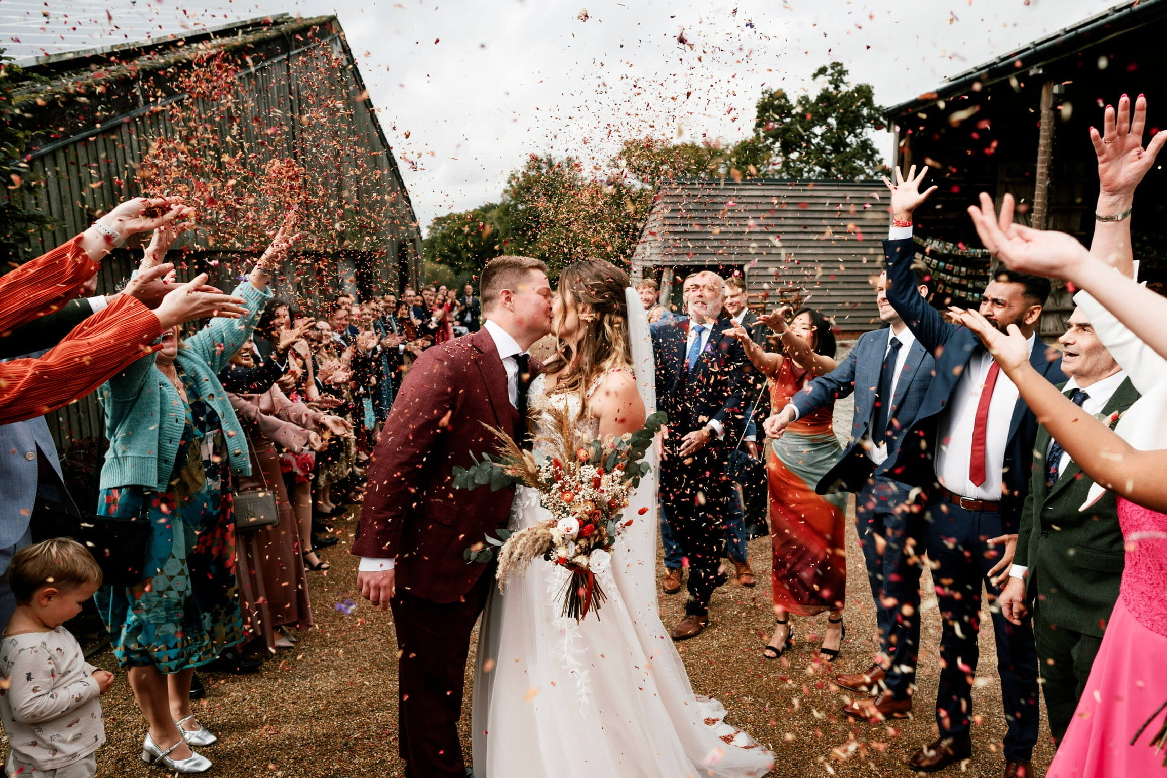Bespoke dried and preserved wedding flowers
