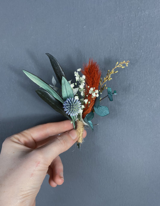 Penny dried buttonhole