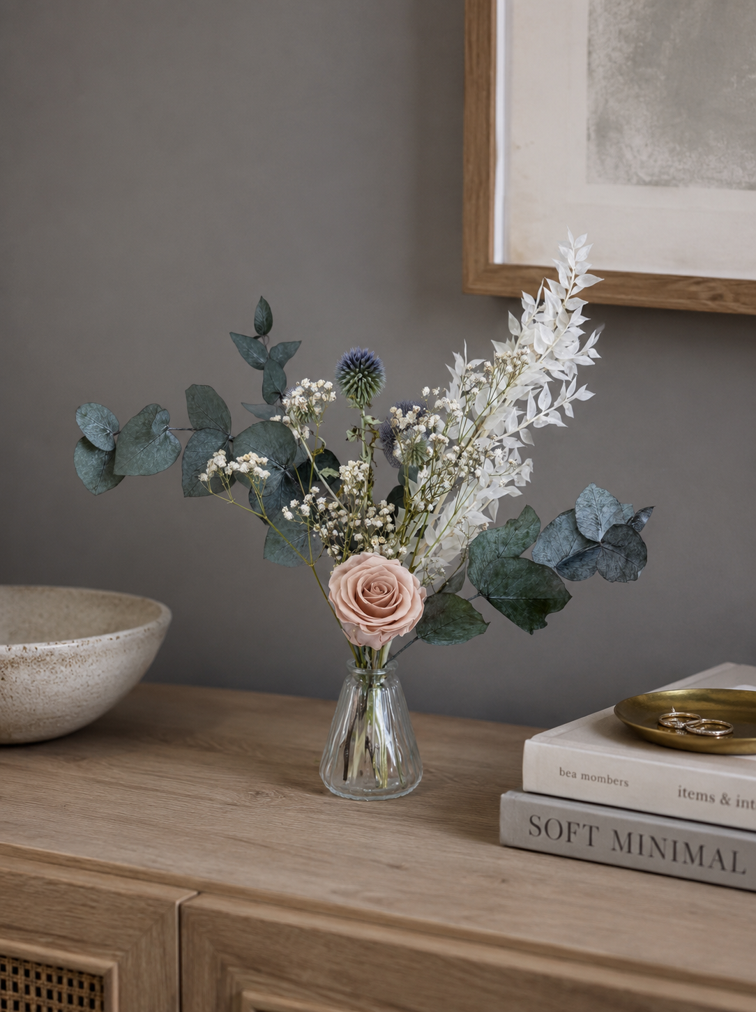 Elodie Dried Flower mini arrangement