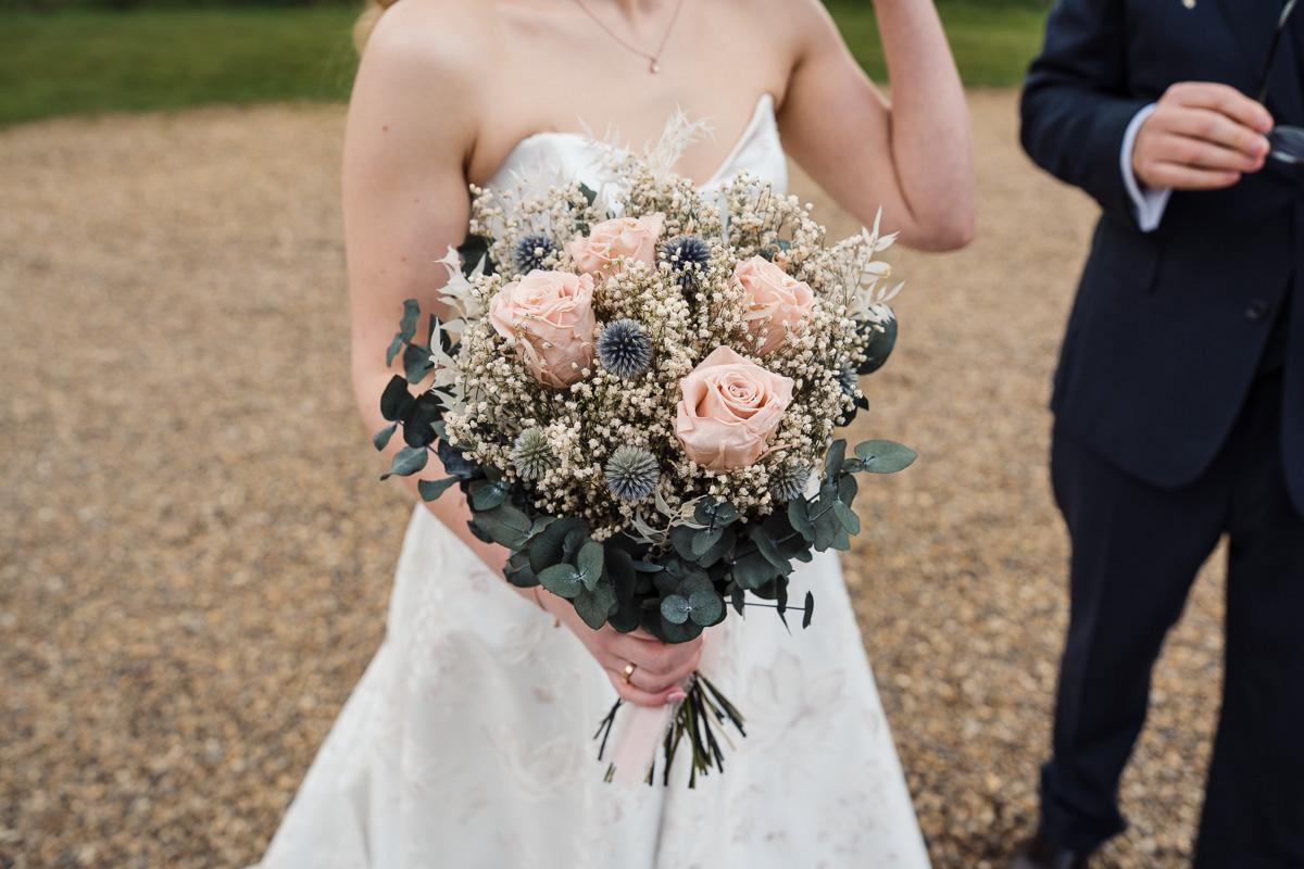 Elodie Dried Flower Bridal bouquet
