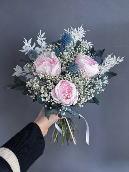 Preserved Peony Bridal Bouquet