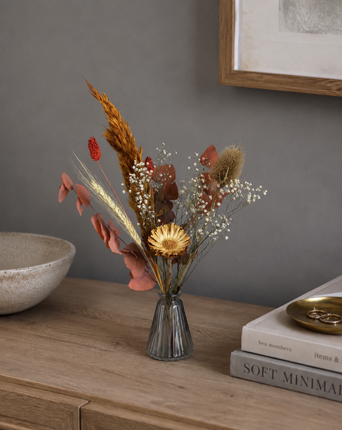 Marlo mini dried flower bouquet