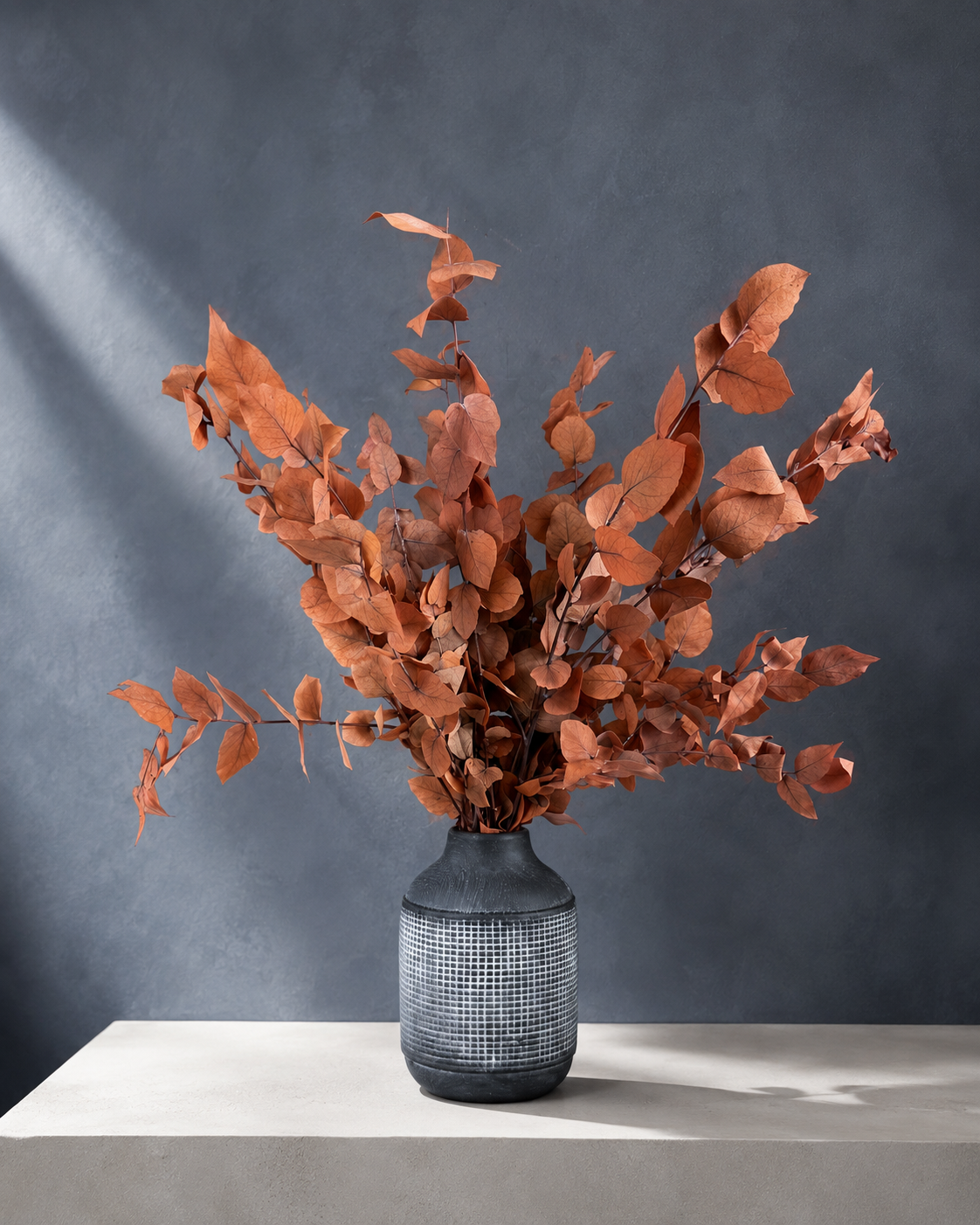 Preserved Eucalyptus Bouquet - Orange