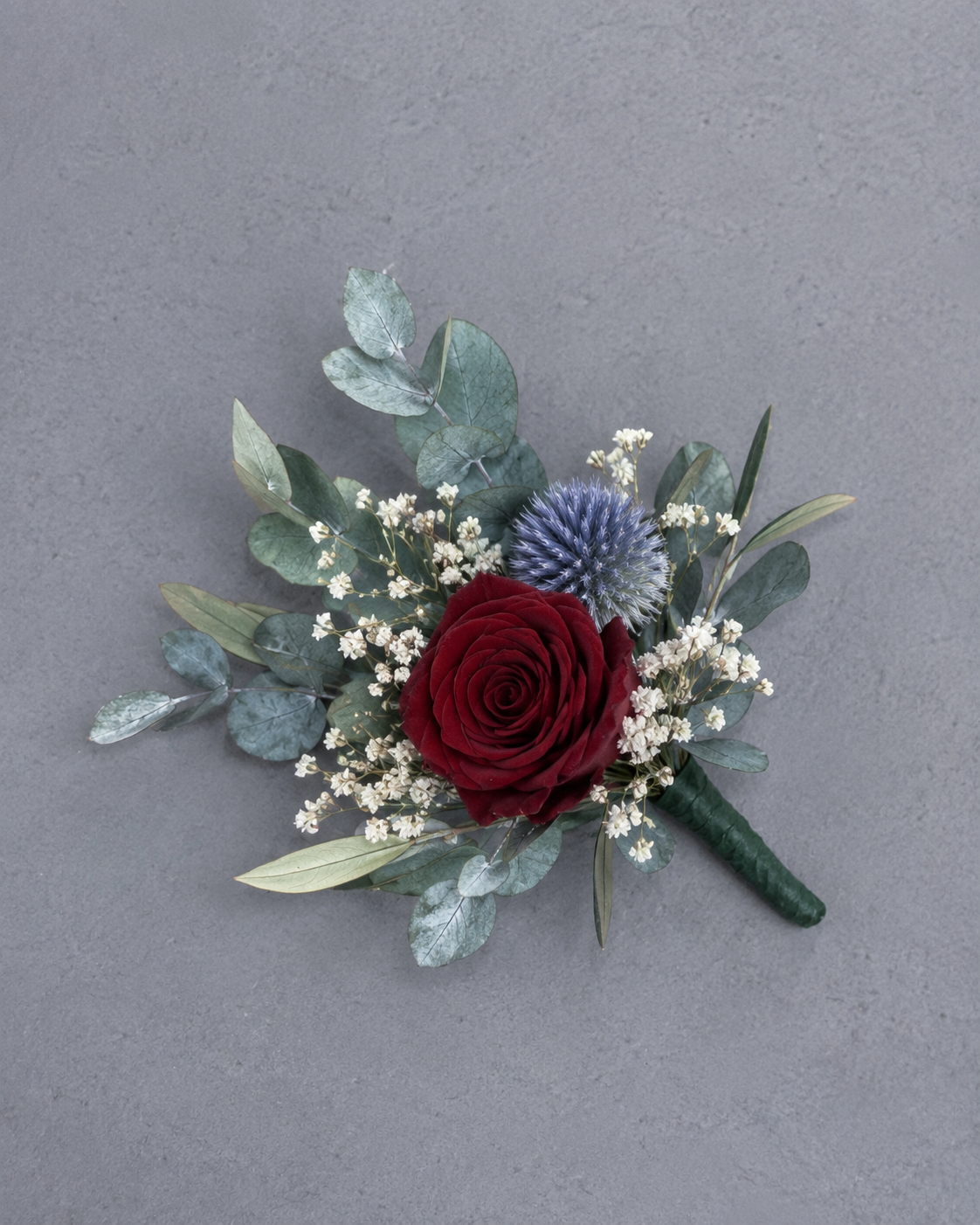 Dried flower cake topper