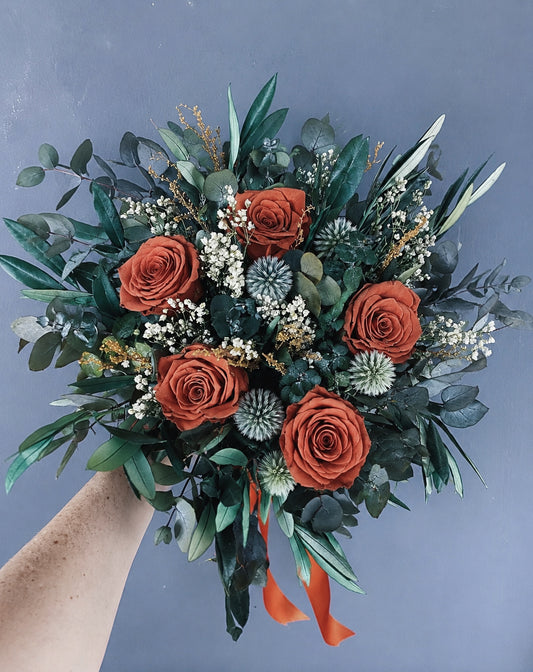 Penny preserved bridal bouquet