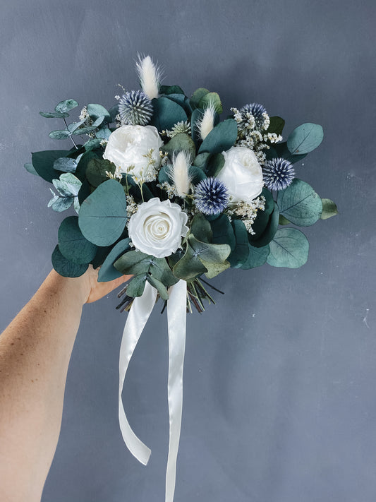 Margot dried bridal bouquet