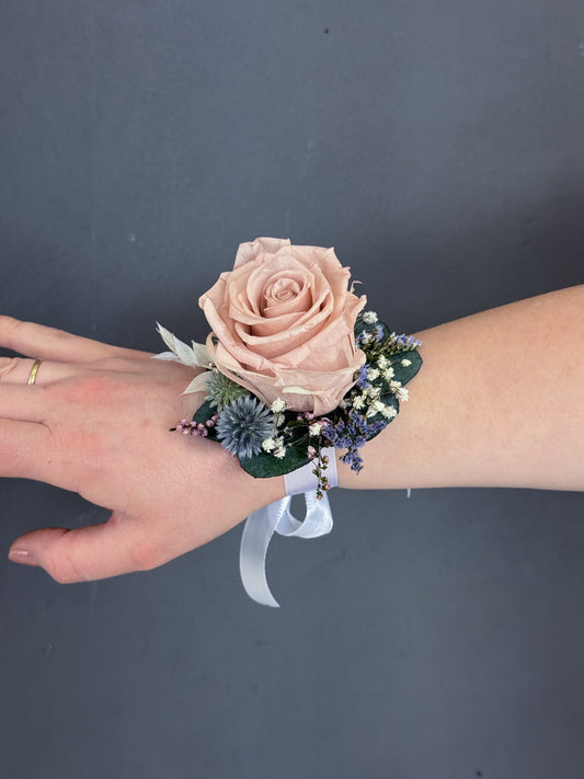 Cleo wrist corsage
