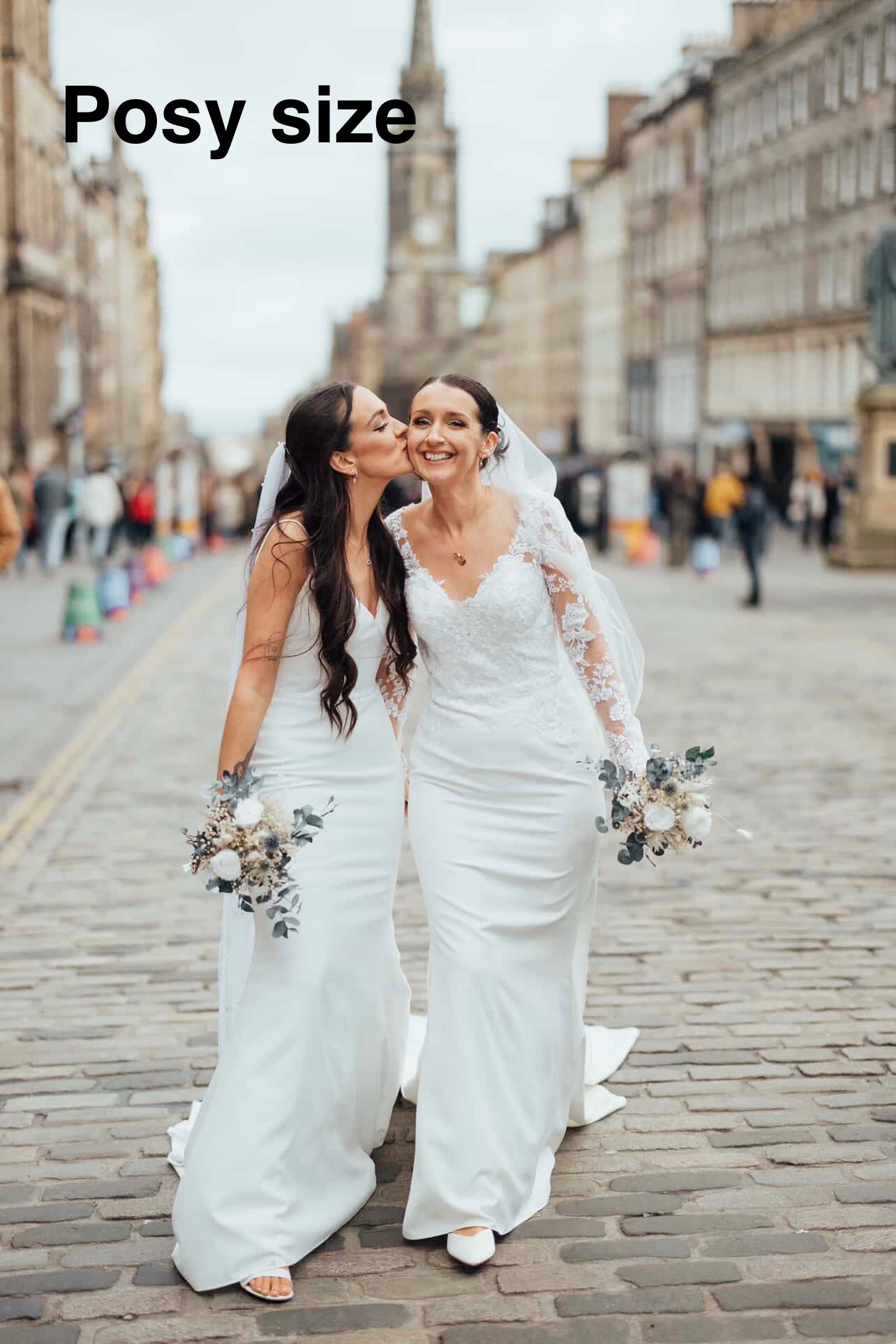 Laurel Dried Flower Bridal Bouquet