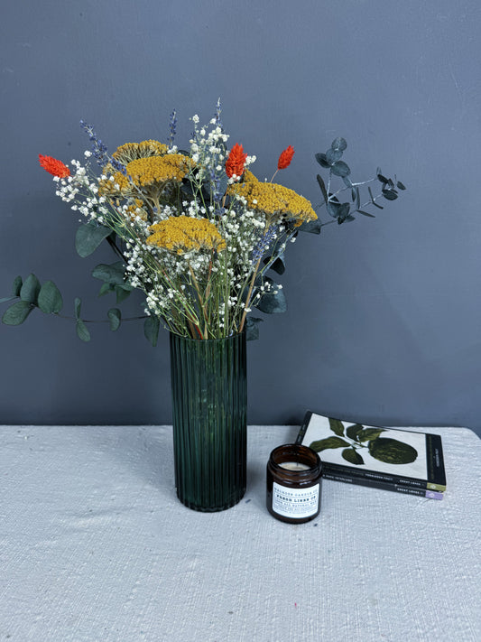 Maisie letterbox dried flowers