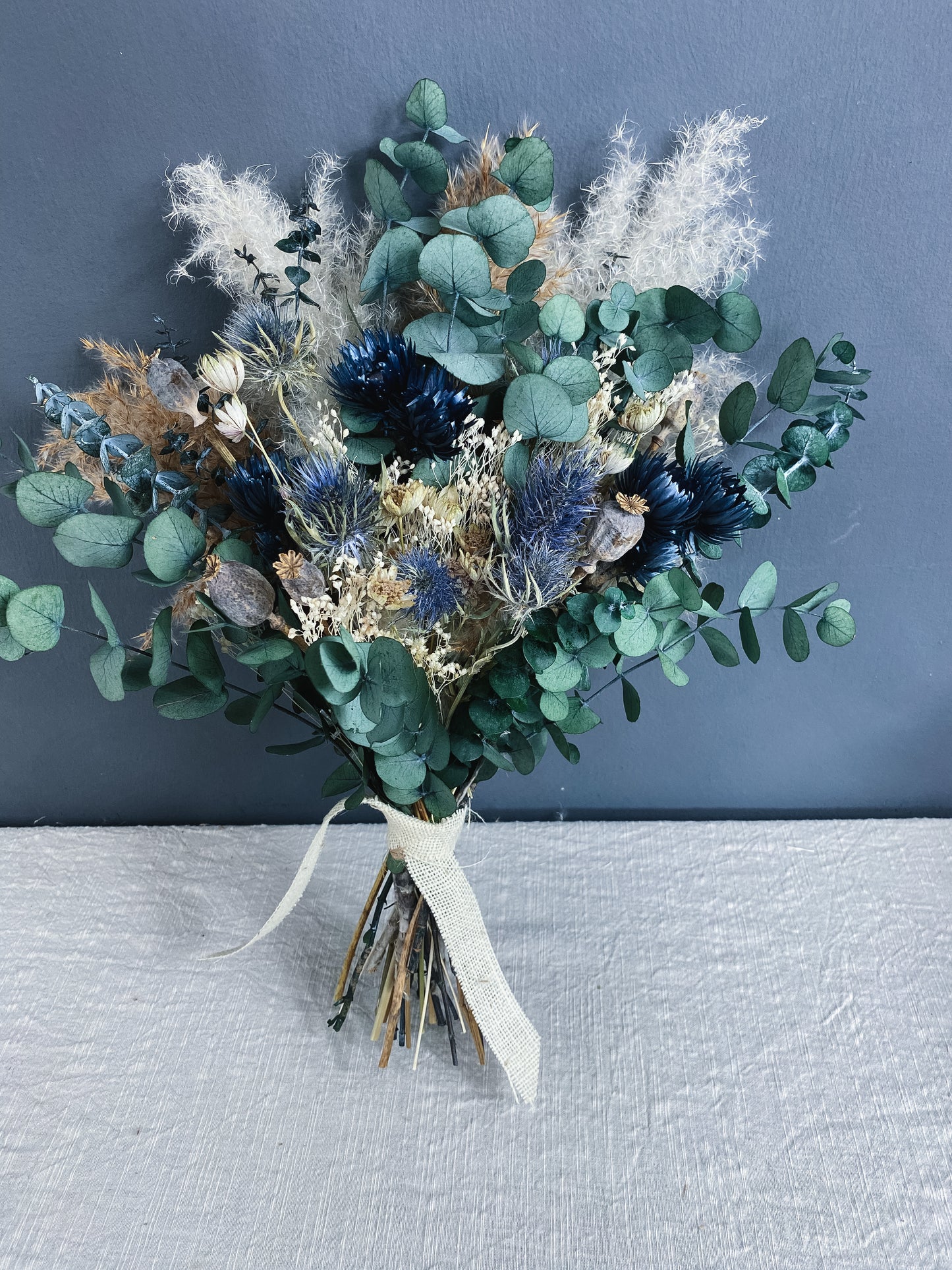 Ally Dried Flower Bridesmaid Bouquet