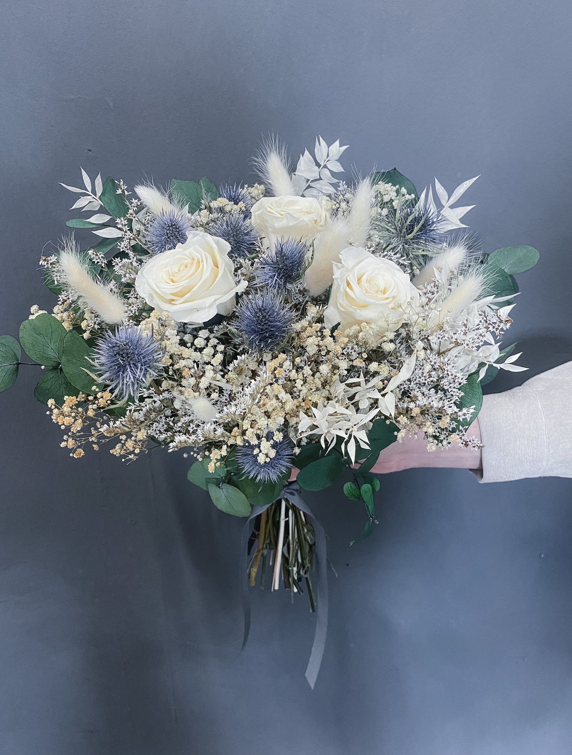 Luxurious Bridal Bouquets with Garden Roses & Peonies