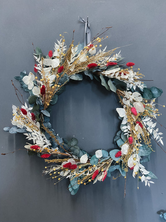 Marnie Dried Flower Christmas Wreath