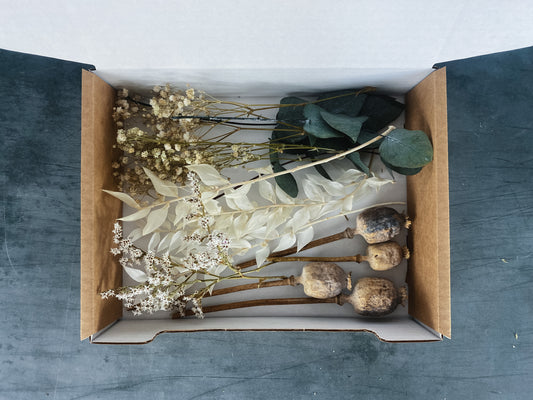 Dried Flower Craft Box