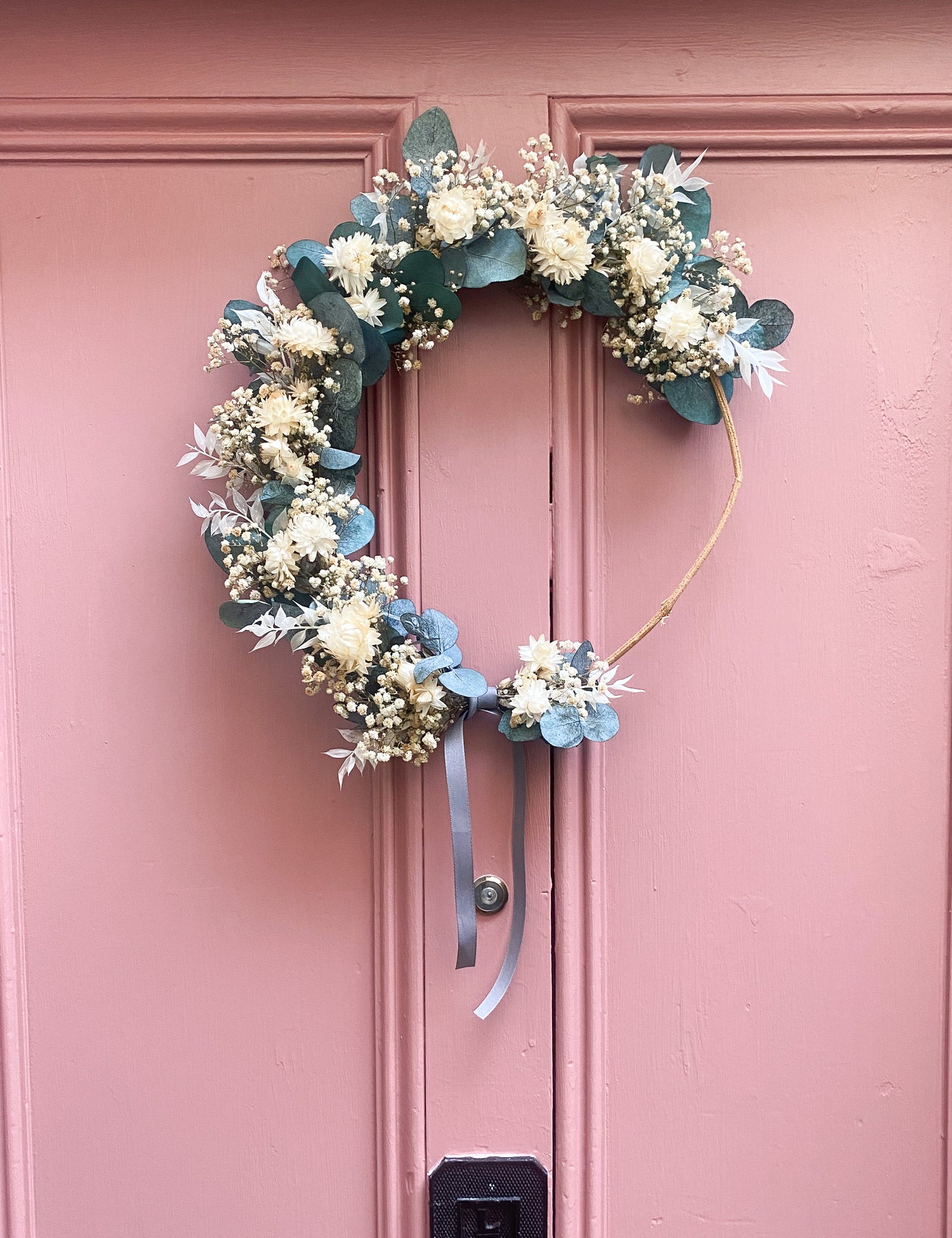 Isla Dried Flower Christmas Wreath